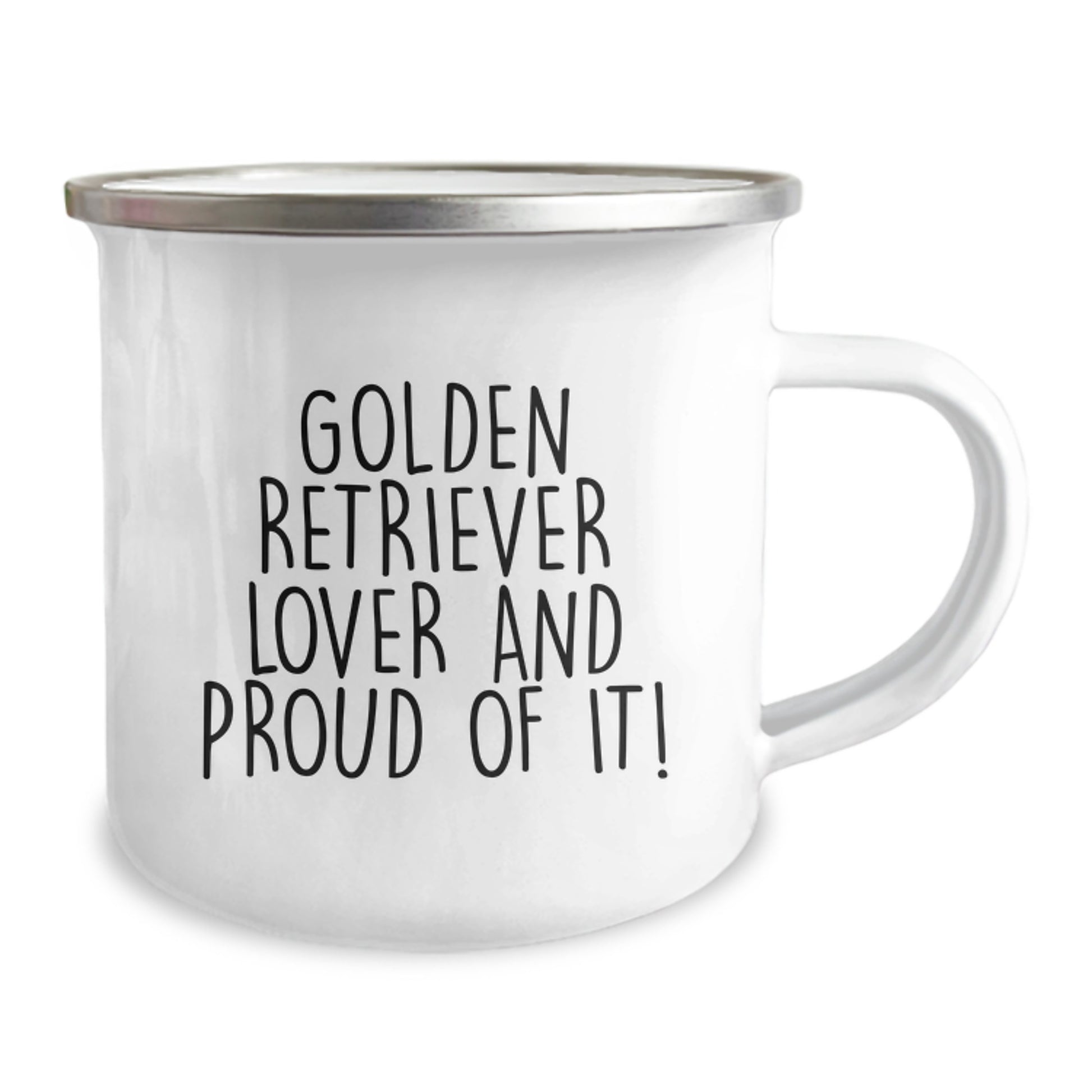 Golden Retriever Dog Lovers Gifts from Friends to Family - Funny Camping Mug for Birthday - Image 2