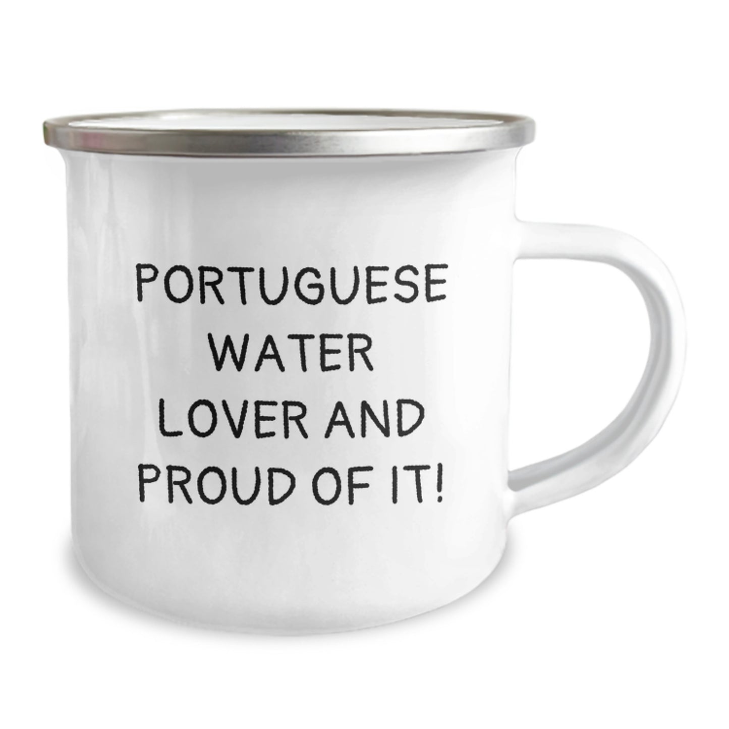 Portuguese Water Dog Lovers Gifts - Funny Camping Mug From Friends for Portuguese Water Dog Birthday Unique Gifts - Image 2
