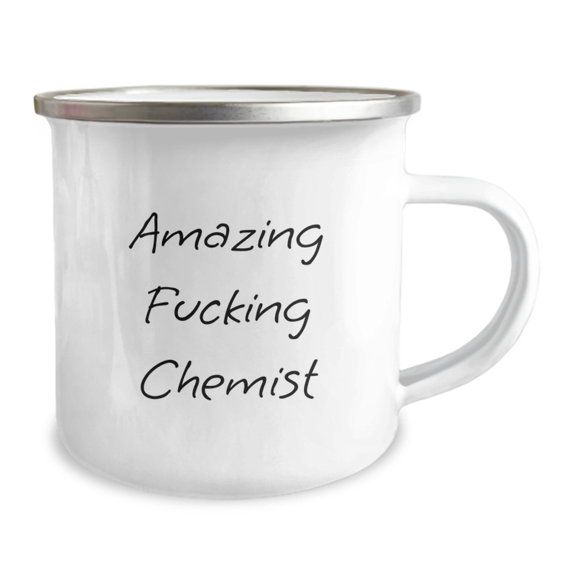 Funny Chemist Gifts for Men or Women, Camping Mug for Chemist Graduation, 'Amazing F--king Chemist' Quote, Gifts from Family or Friends, Unique Graduation Gifts - Image 2