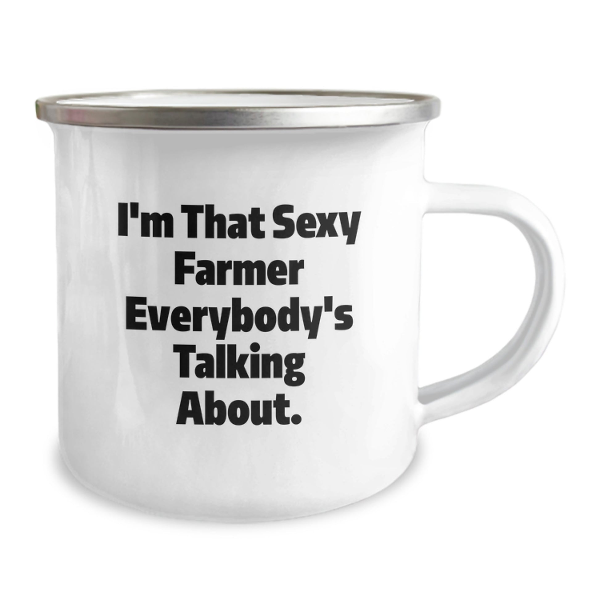 Farmer Gifts for Him, Funny Camping Mug from Friends, I'm That Sexy Farmer Everybody's Talking About, Graduation Unique Gifts - Image 2