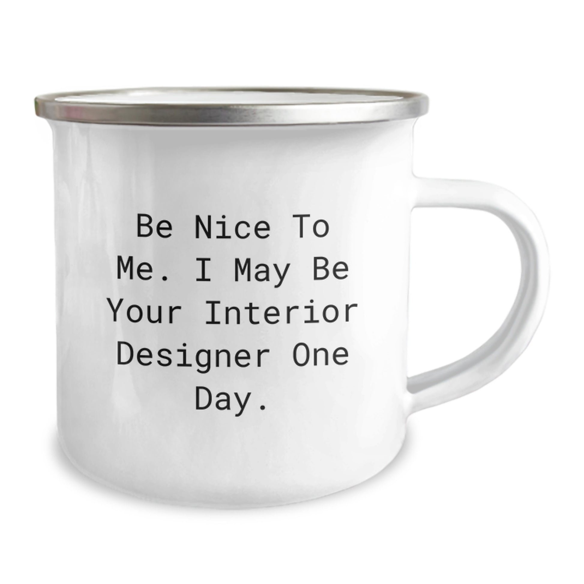 Funny Interior Designer Gifts from Friends - Inspirational Quote on Camping Mug for Interior Designer Graduation Unique Gifts - Image 2
