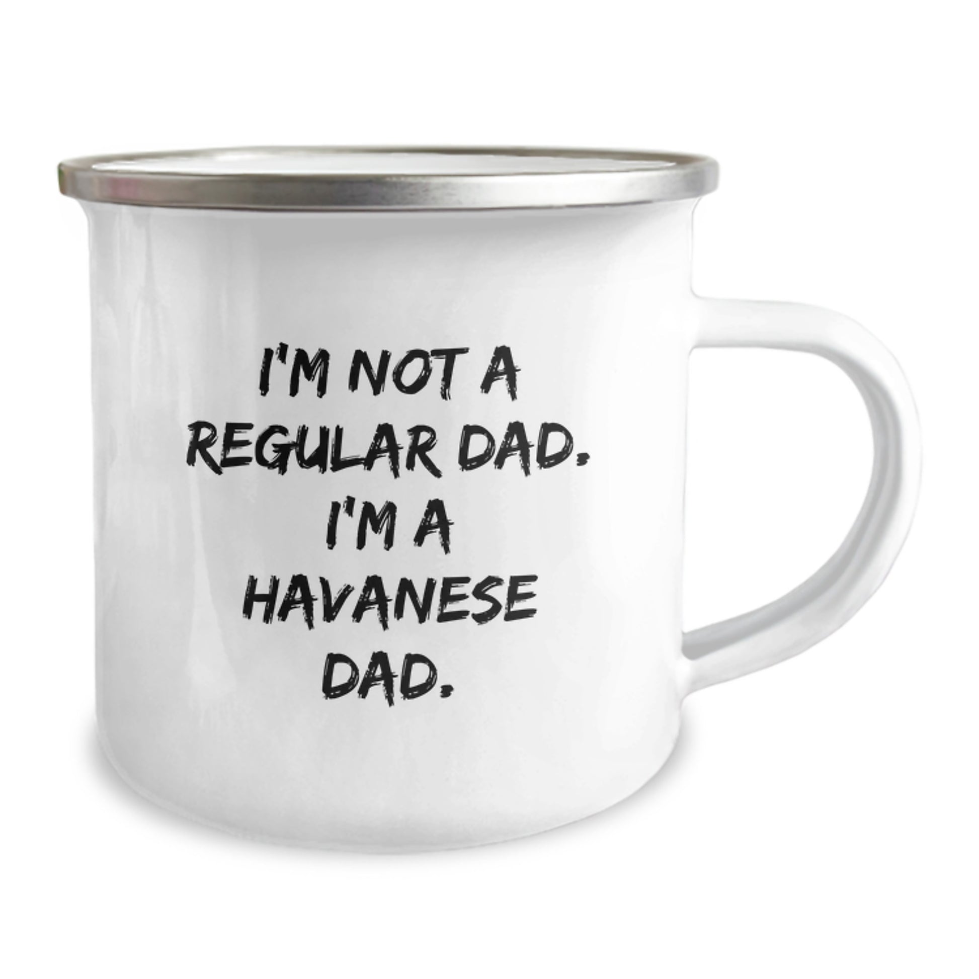 Havanese Dad Gifts, Funny Quote Camping Mug, Birthday Unique Gifts for Him from Family - Image 2