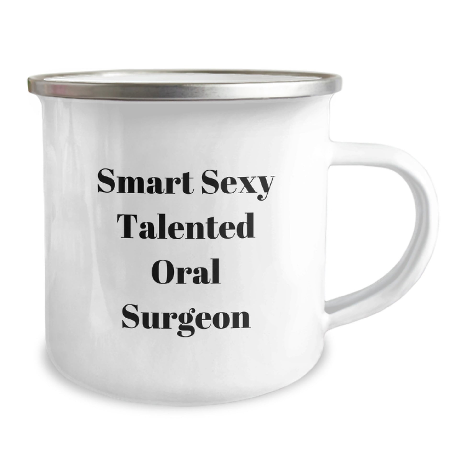 Sexy Oral Surgeon Gifts from Friends for Birthday - Funny Camping Mug, 12 oz Stainless Steel with Enamel Finish - Image 2