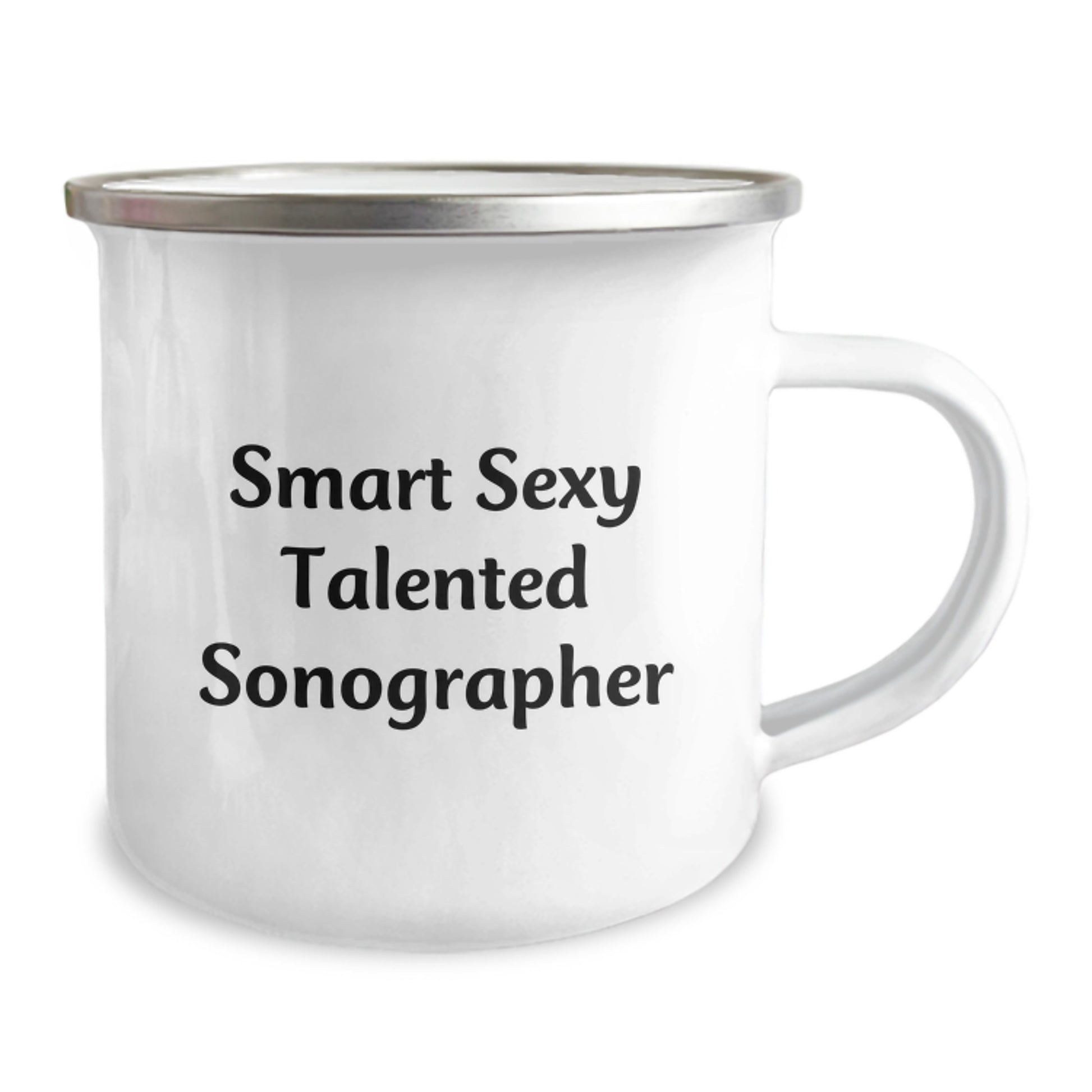 Smart Sexy Talented Sonographer Gifts from Friends, Birthday Unique Gifts for Sonographer, Funny Camping Mug for Him or Her - Image 2