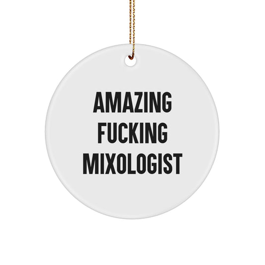 Funny Mixologist Gifts from Friends, Gifts for Amazing Mixologist on Christmas - Image 1