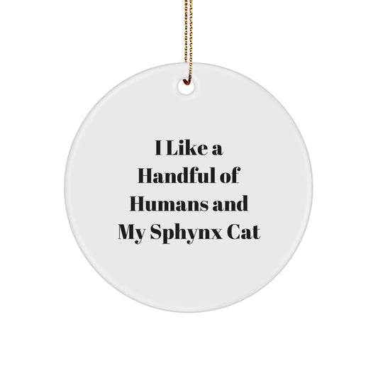 Sphynx Cat Lovers' Delight, Funny Quote Gift for Friends, Christmas Unique Gifts from Family - Image 1