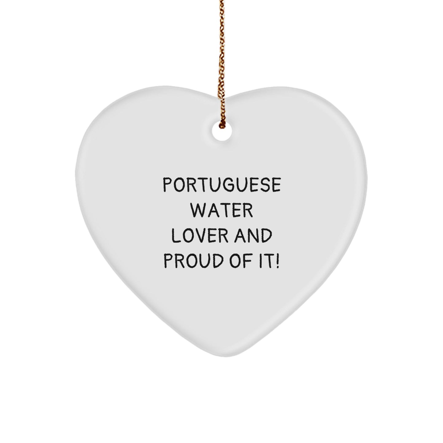 Portuguese Water Dog Lover Gifts from Friends for Christmas - Image 1