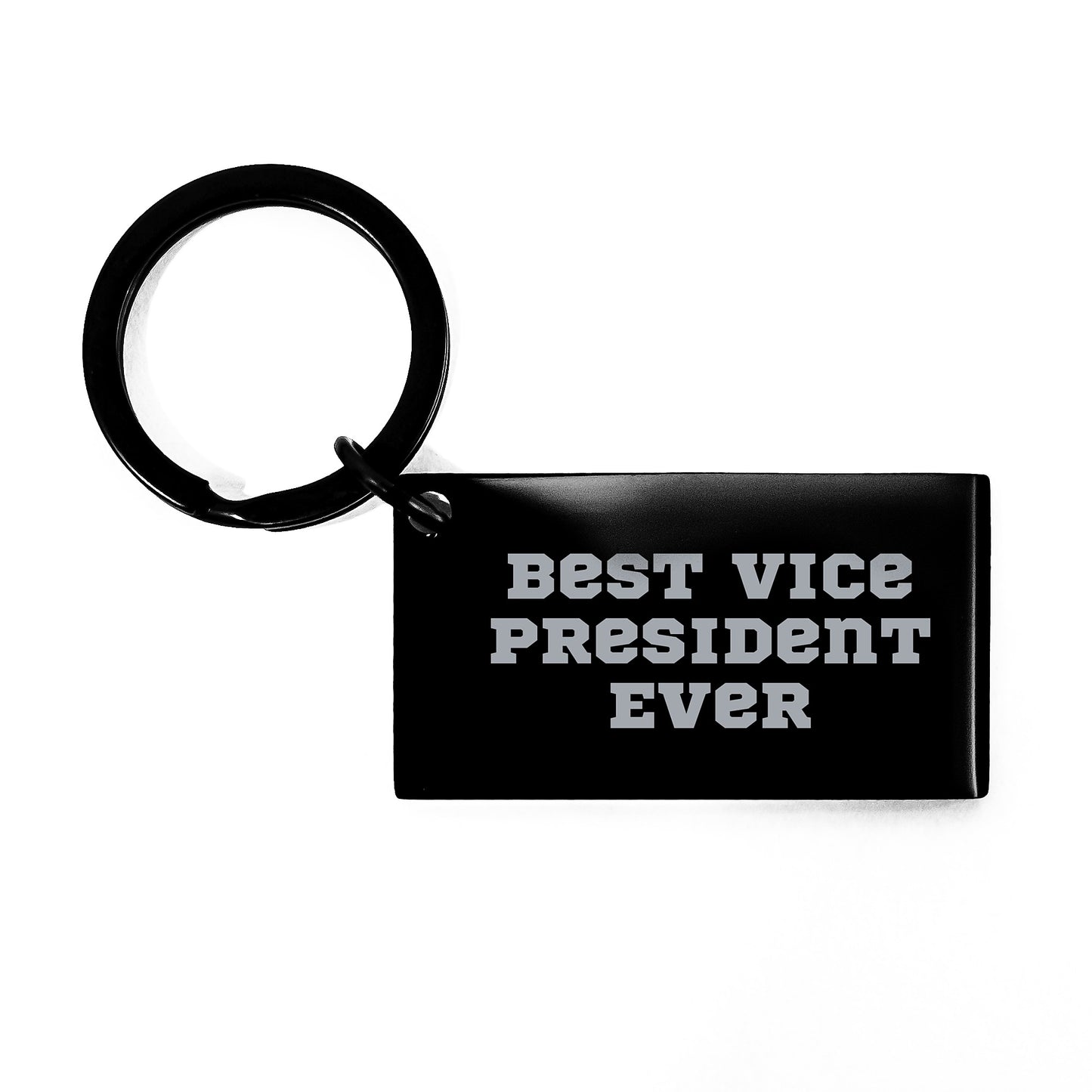 Funny Vice President Keychain, Best Vice President Ever Quote, Gifts from Friends, Gifts for Vice President, Unique Graduation Gifts - Image 1