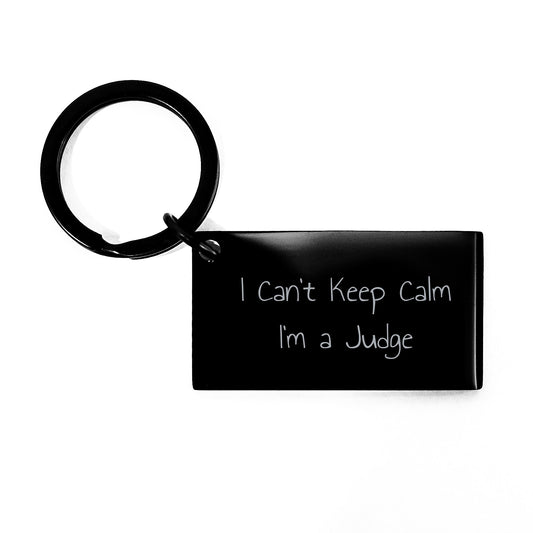 Funny Judge Keychain Gifts from Friends, Gifts for Judges, Graduation Unique Presents - Image 1