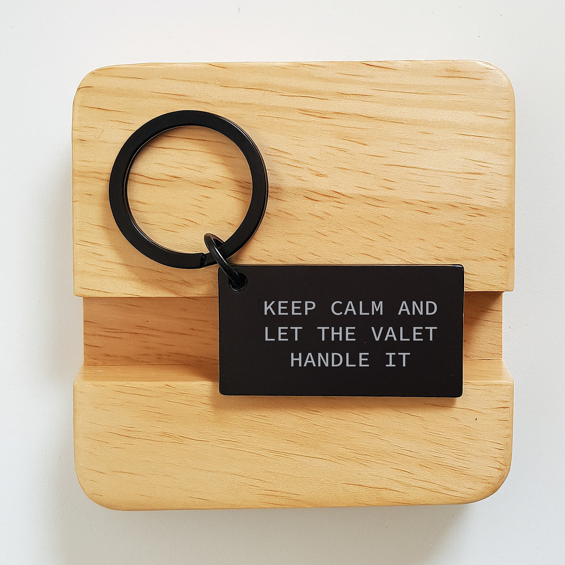 Funny Valet Keychain Gifts from Friends to Men - Keep Calm And Let The Valet Handle It, Unique Graduation Gifts for Valet Enthusiasts, Gifts from Family to Friends - Image 2