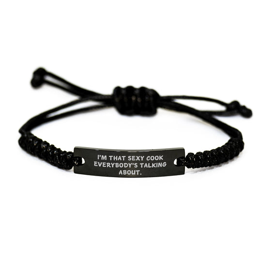 Sexy Cook Rope Braces Funny Gifts for Cook, Men, Women, Friends, Coworkers, Family from Us - Inspirational Cook Graduation Unique Gifts - Image 1